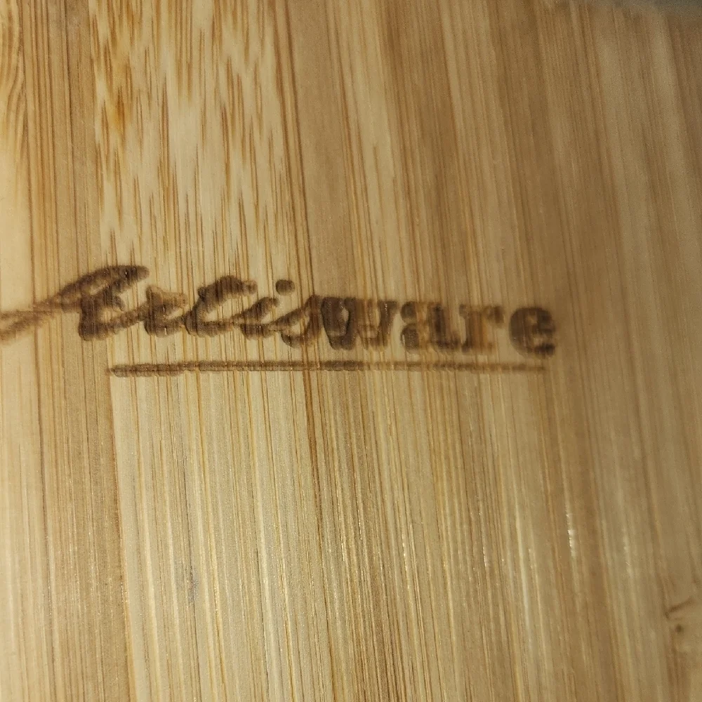 Bamboo Cheese Board Set with Stainless Steel Knives